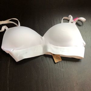 Brand New PINK 32A White Bra